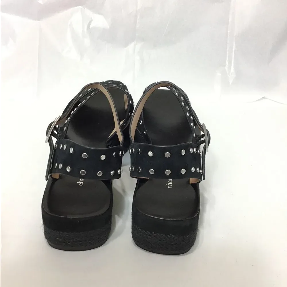 Charles David Collection Madeira Chunky Heel Platform Sandal New Size 10